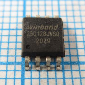W25Q128JVSIQ 25Q128JVSQ 3V - Flash память с последовательным интерфейсом объемом 128Mbit