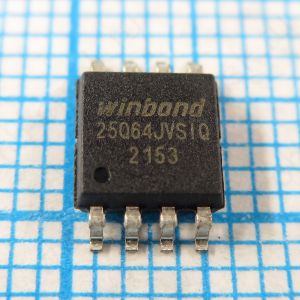 25Q64JVSIQ W25Q64JVSIQ 3V - Flash память с последовательным интерфейсом объемом 64Mbit