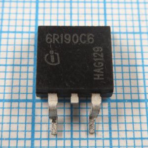 6R190C6 TO263 650V 20A - N-канальный транзистор