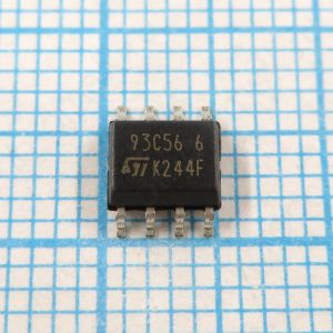 93C56 AT93C56 - EEPROM объемом 2K (256 x 8 or 128 x 16) с интерфейсом I2C