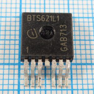 BTS621L1 - 2х канальный коммутатор нагрузок со схемами управления