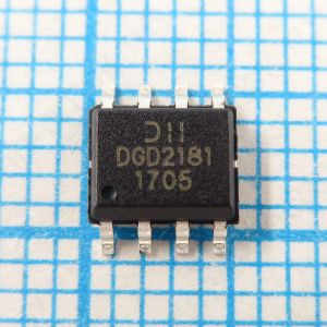 DGD2181S8-13 SO-8 / - Драйвер затвора IGBT/MOSFET 600V 1.9A 2.3A