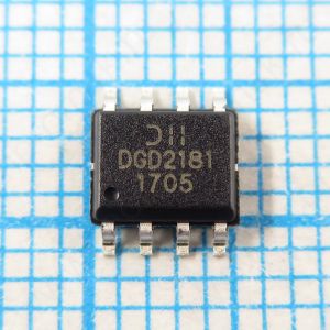 DGD2181S8-13 SO-8 / - Драйвер затвора IGBT/MOSFET 600V 1.9A 2.3A