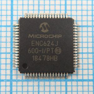 ENC624J600-I/PT ENC624J TQFP-64 10x10 - Ethernet Controller