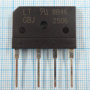 GBJ2506 600V 25A - Диодный мост