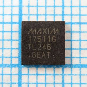 MAX17511 MAX17511G, MAX17511GTL+ - Двухканальный 2-х и однофазный ШИМ контроллер