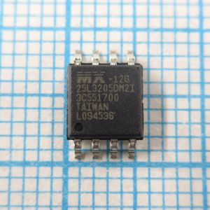 MX25L3205D MX25L3205DM2I - Flash память с последовательным интерфейсом SPI объемом 32Mbit