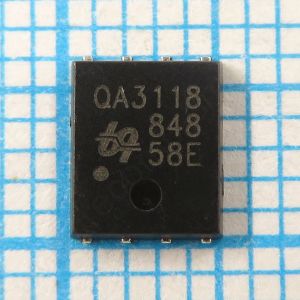 QA3118M6N QA3118 30V 63A 115A - Сдвоенный N канальный MOSFET транзистор