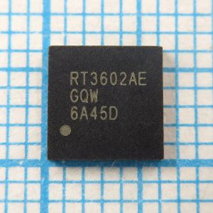 RT3602AEGQW RT3602AE RT3602A - трехканальный ШИМ-контроллер для мобильного процессора IMVP8