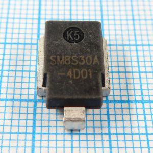 SM8S30A 30V - TVS диод, супрессор, используется в автомобильной электронике