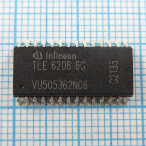 TLE6208-6G - Микросхема используется в автомобильной электронике