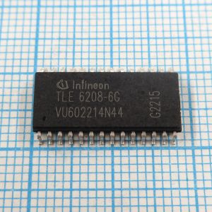 TLE6208-6G - Микросхема используется в автомобильной электронике