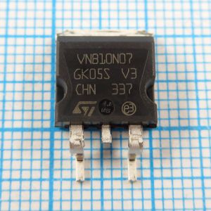 VNB10N07 70V 10A - полностью защищенный силовой MOSFET (OMNIFET) с использованием технологии VIPower M0, предназначена для замены стандартных силовых MOSFET постоянного тока и частотой до 50 кГц.