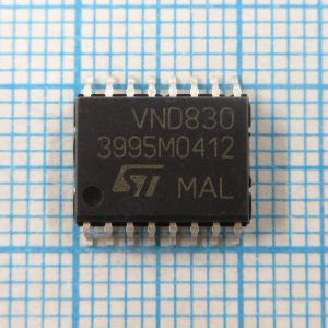 VND830V3  SOP-16 - Твердотельное реле VND830 применяется в европейских автомобилях