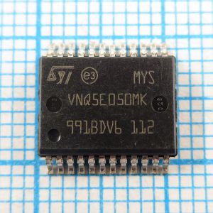 VNQ5E050MK - Микросхема используется в автомобильной электронике