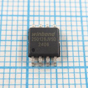 W25Q128JVSQ 3V - Flash память с последовательным интерфейсом объемом 128Mbit